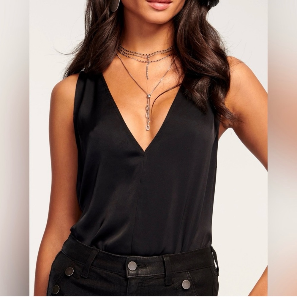 Ramy Brook Jill V-Neck Body Suit